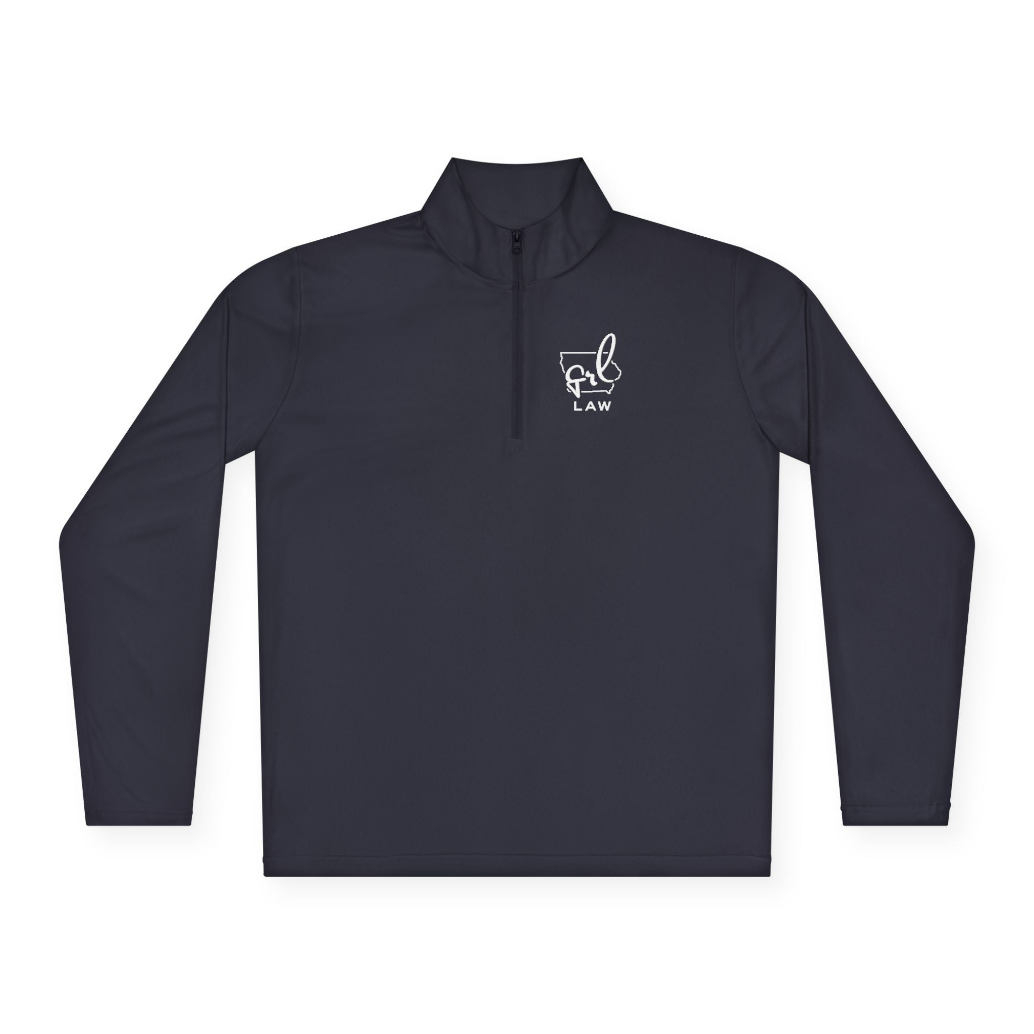 GRL LAW Unisex Quarter-Zip Pullover