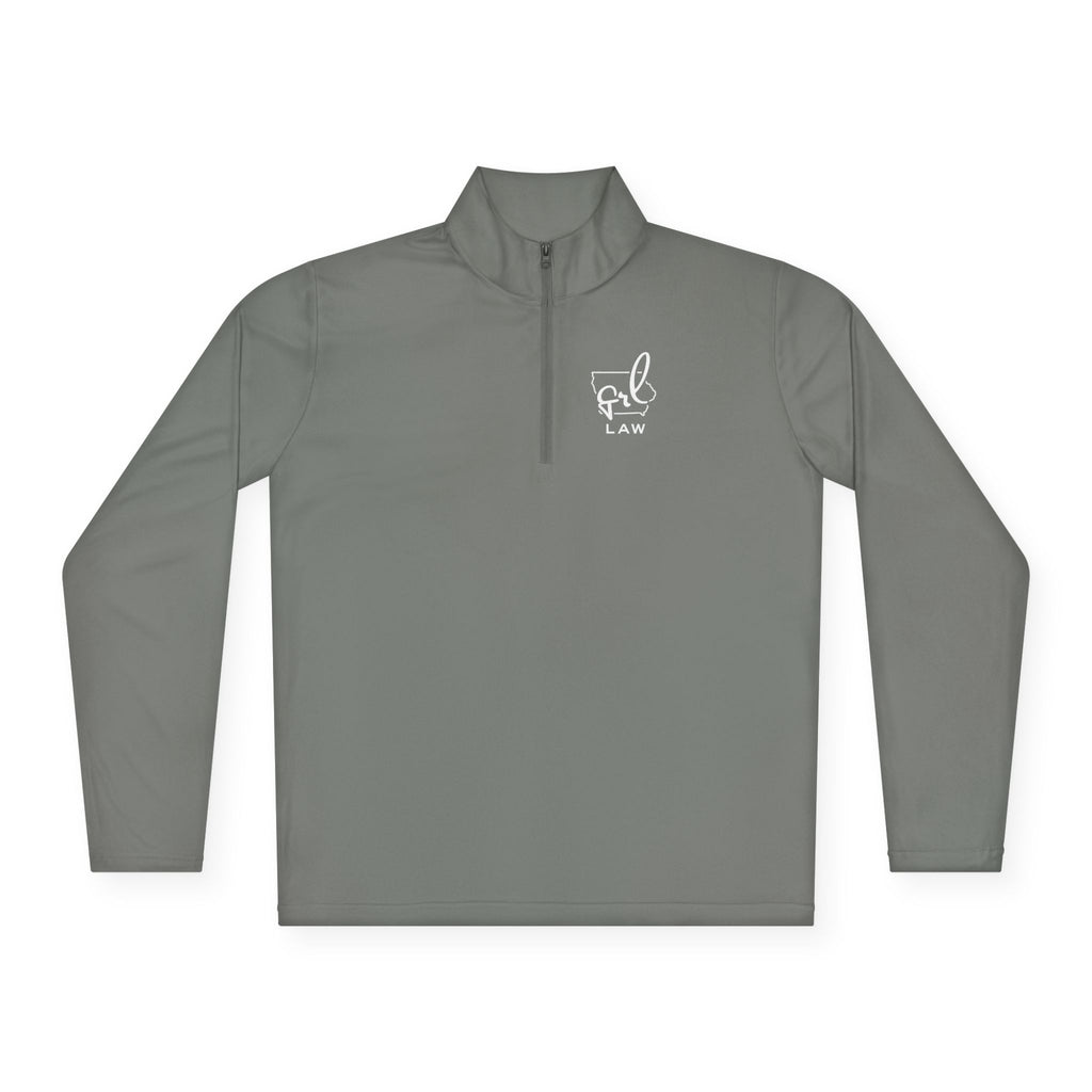 GRL LAW Unisex Quarter-Zip Pullover
