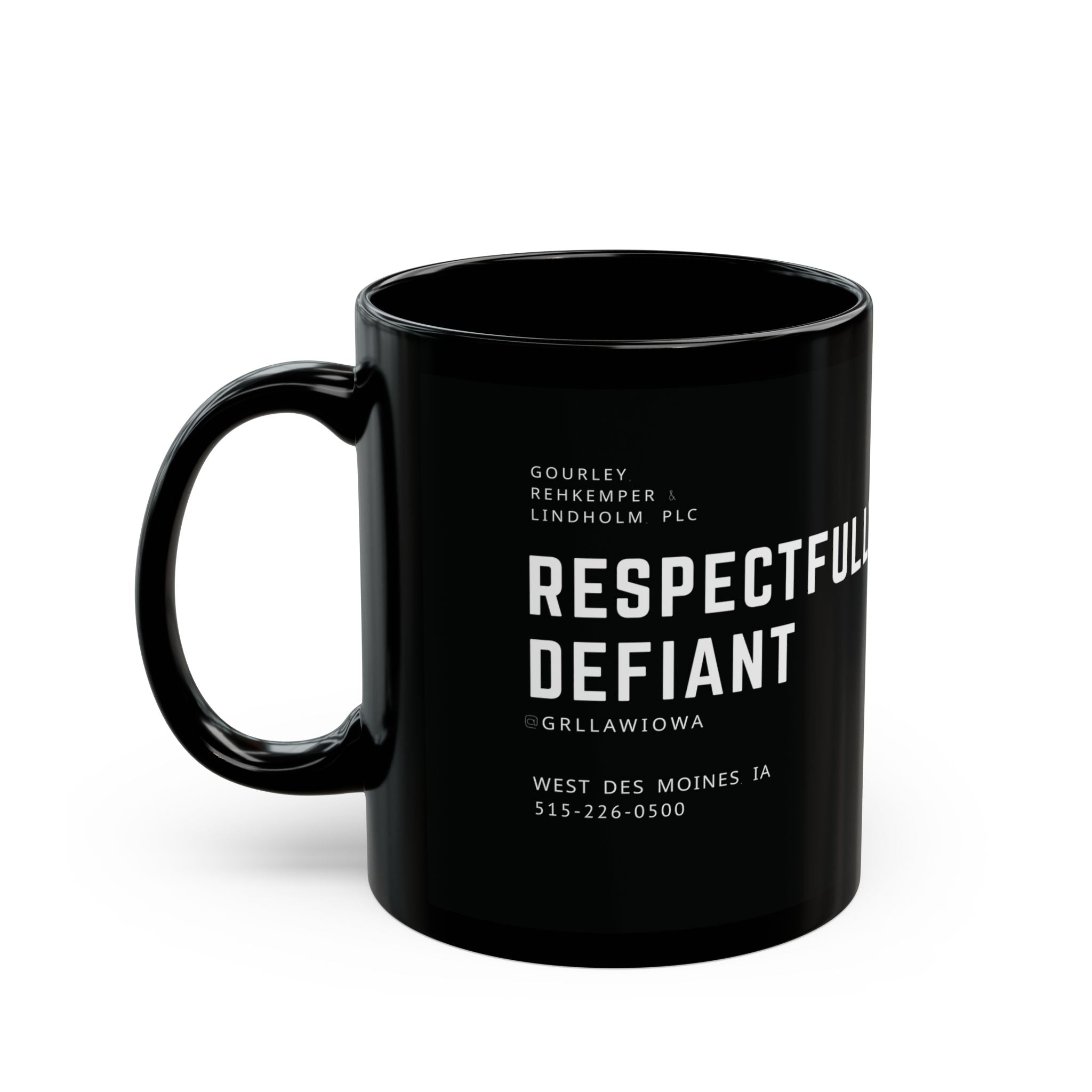 Respectfully Defiant Mug BLK