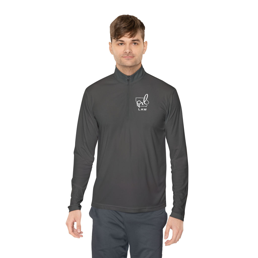 GRL LAW Unisex Quarter-Zip Pullover